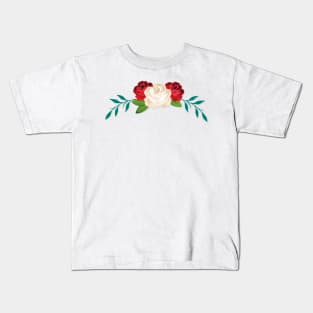 Flower , Colorful Flowers Design , beautiful flower , Floral Pattern Kids T-Shirt